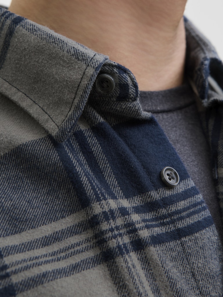 Jack & Jones Herren Hemden lang Navy Blazer