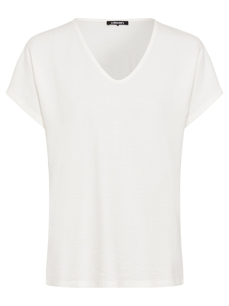 Olsen Damen T-Shirts Off White