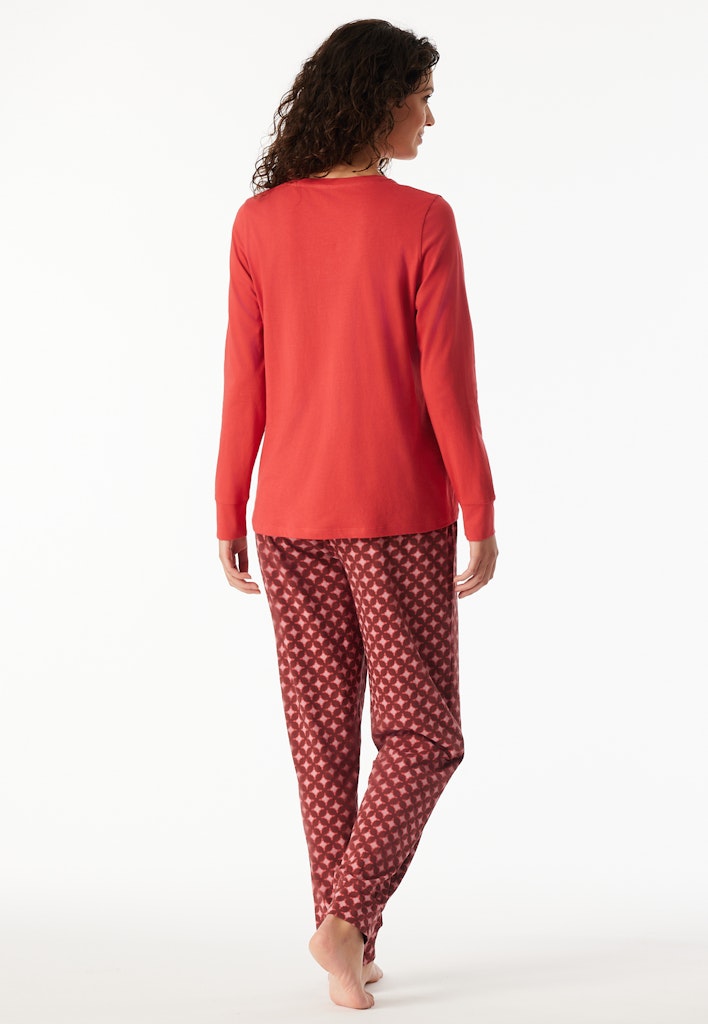 Schiesser Schlafanzug Beere