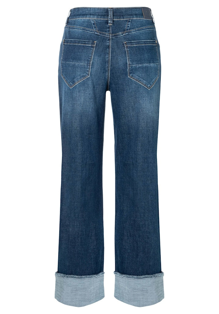 Timezone Damen Jeans Dark Blue