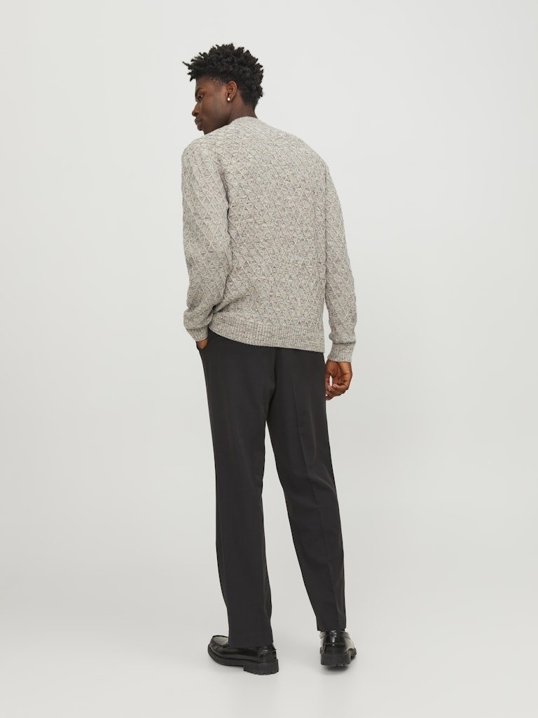 Jack & Jones Herren Pullover Oatmeal/Melange