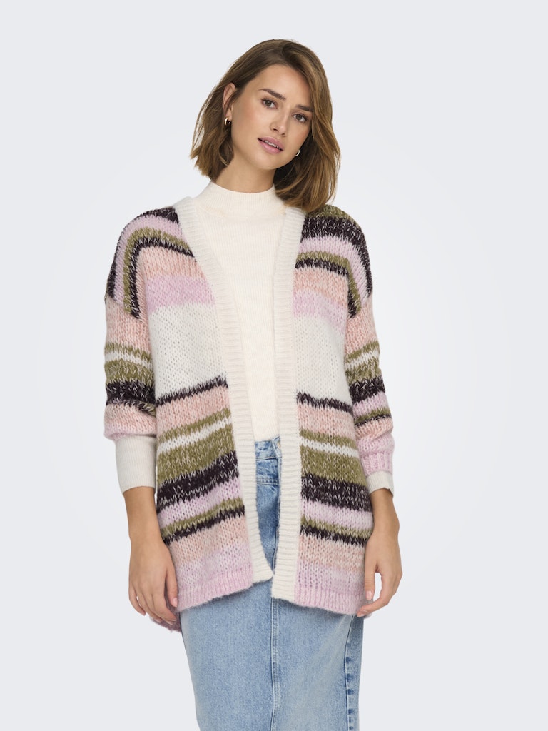 Only Damen Strickjacken Whitecap Gray/G