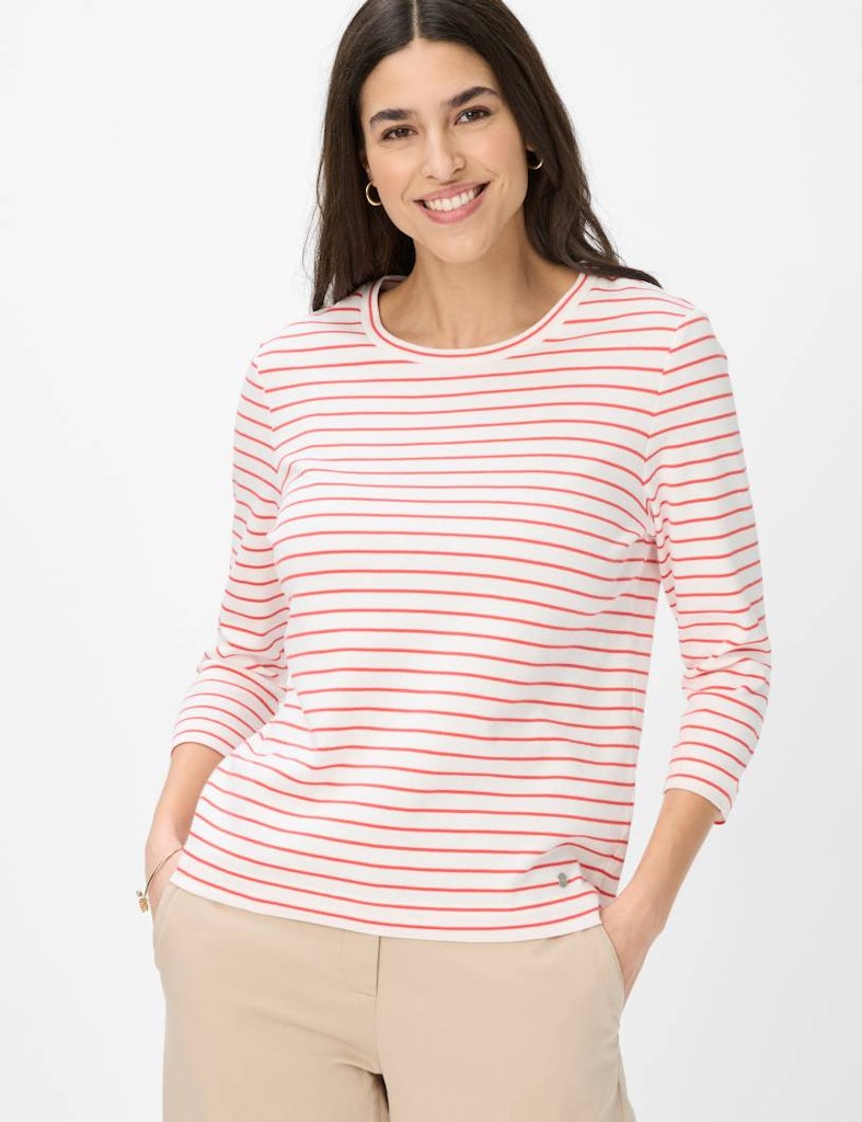 Brax Damen T-Shirts Cranberry