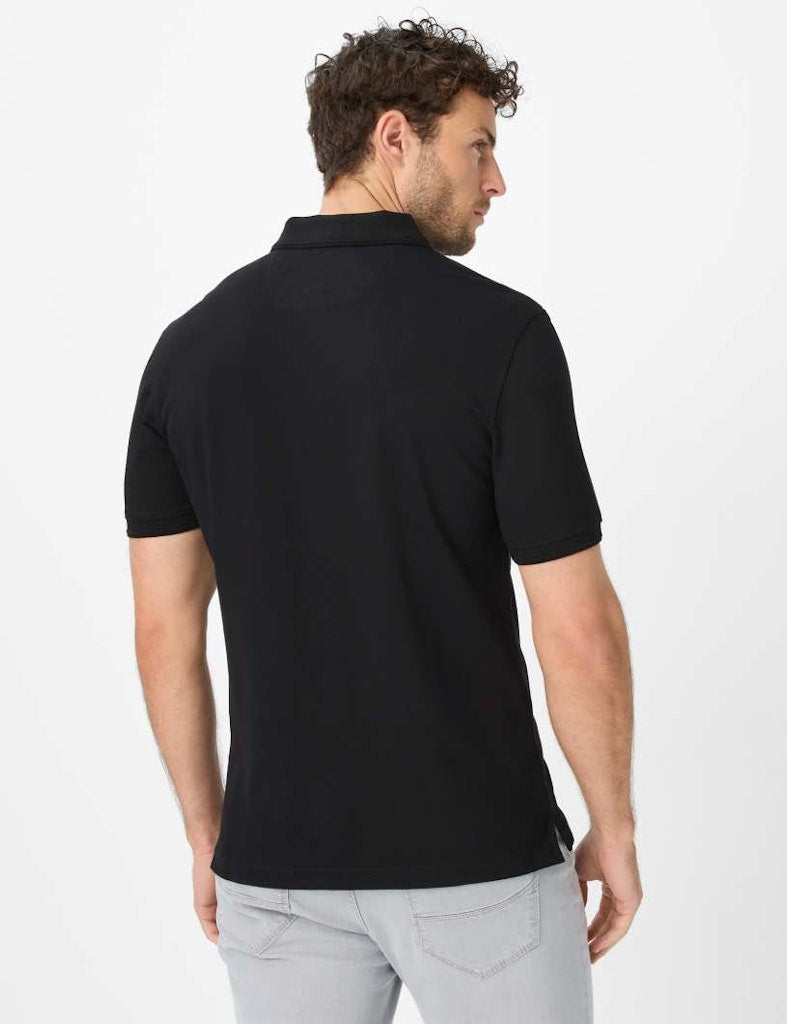 Brax Herren Polo-Shirts Black