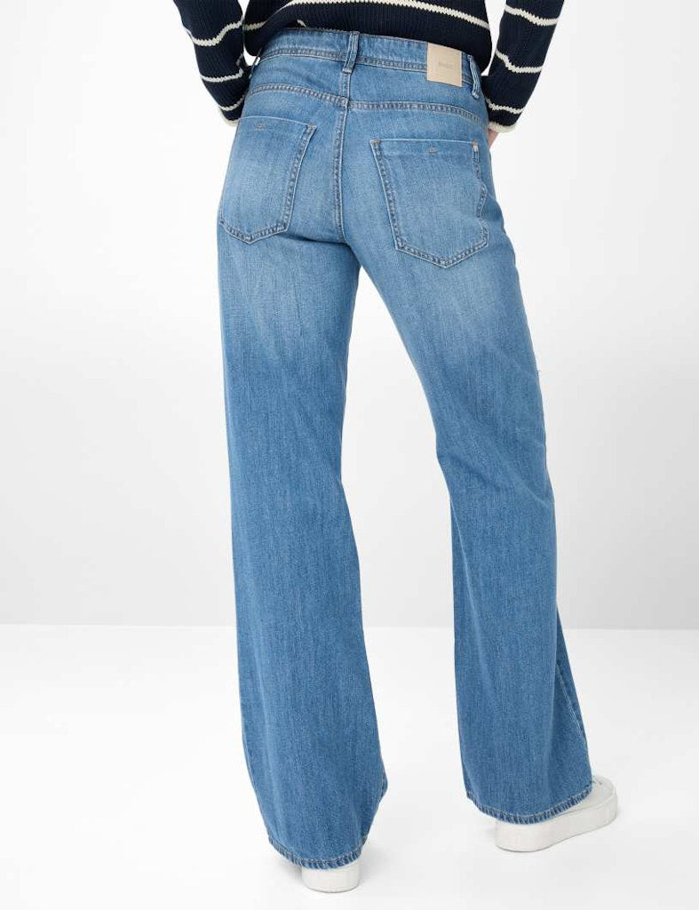Brax Damen Jeans Used Regular Bl