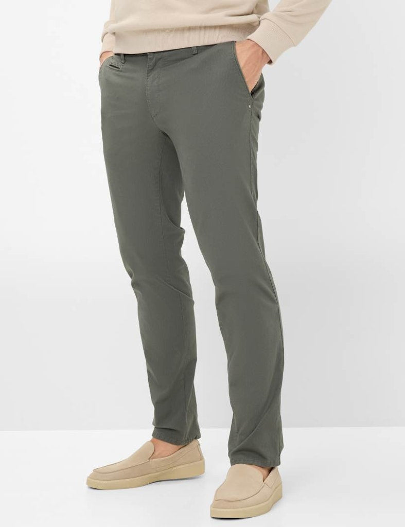 Brax Herren Hosen Olive