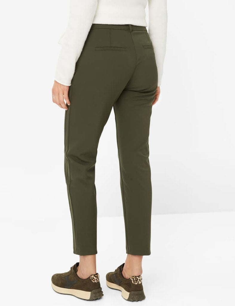 Brax Damen Hosen Dark Khaki