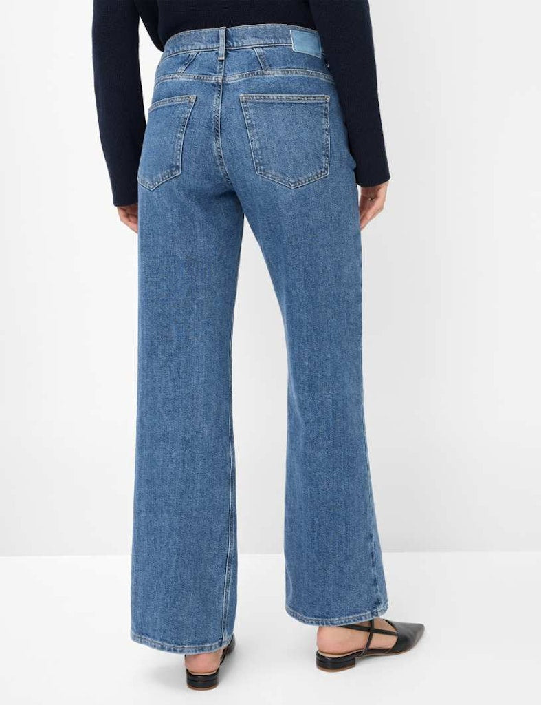 Brax Damen Jeans Used Regular Bl