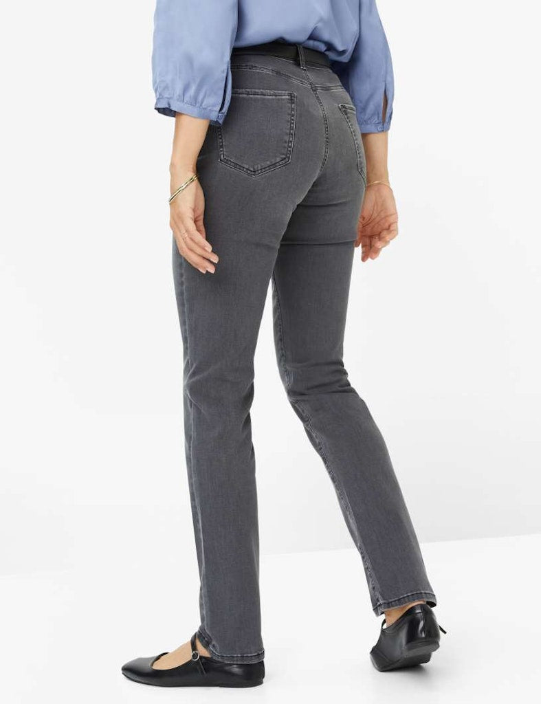 Brax Damen Jeans Used Black Blac