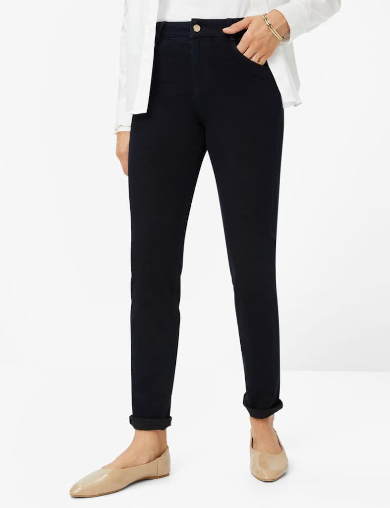 Brax Damen Jeans Clean Blue Blac