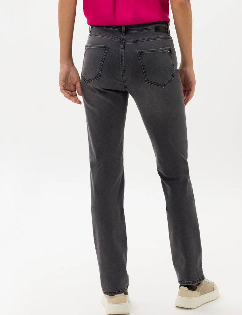 Brax Damen Jeans Used Black Blac