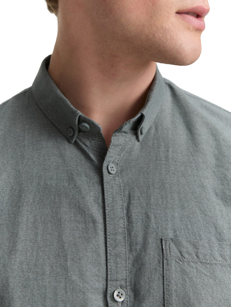 Tom Tailor denim Herren Hemden lang Jasper Green Fi