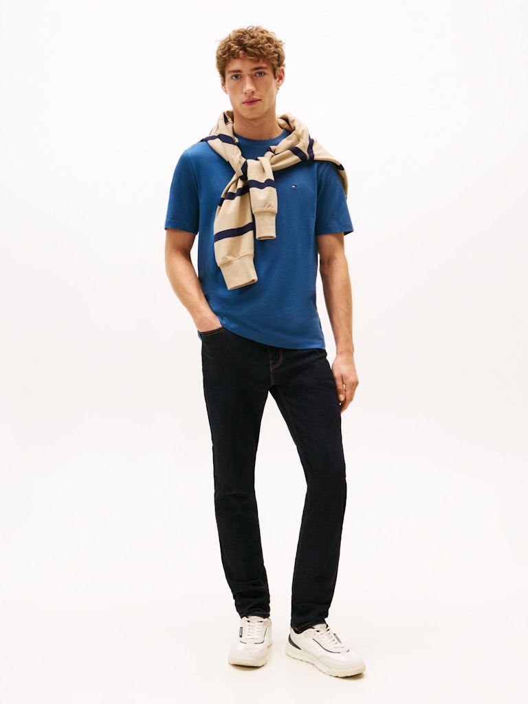 Tommy Hilfiger Herren T-Shirts kurz Dbz Blue