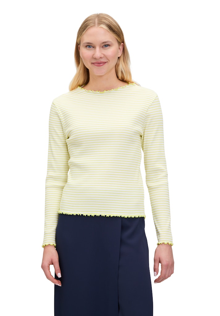 Cartoon Damen T-Shirts Cream/Yellow