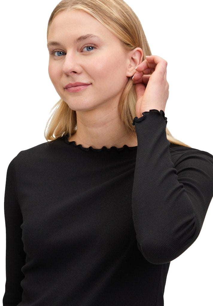 Cartoon Damen T-Shirts Black