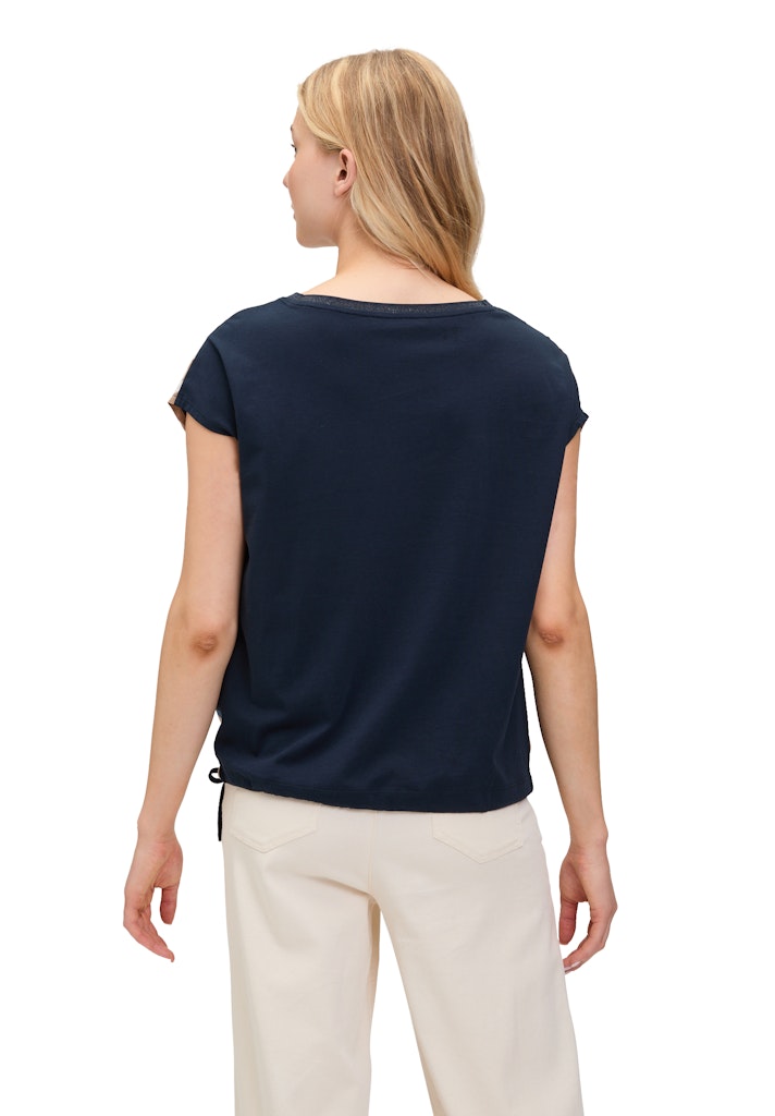 Betty & Co Damen T-Shirts Nature/Blue