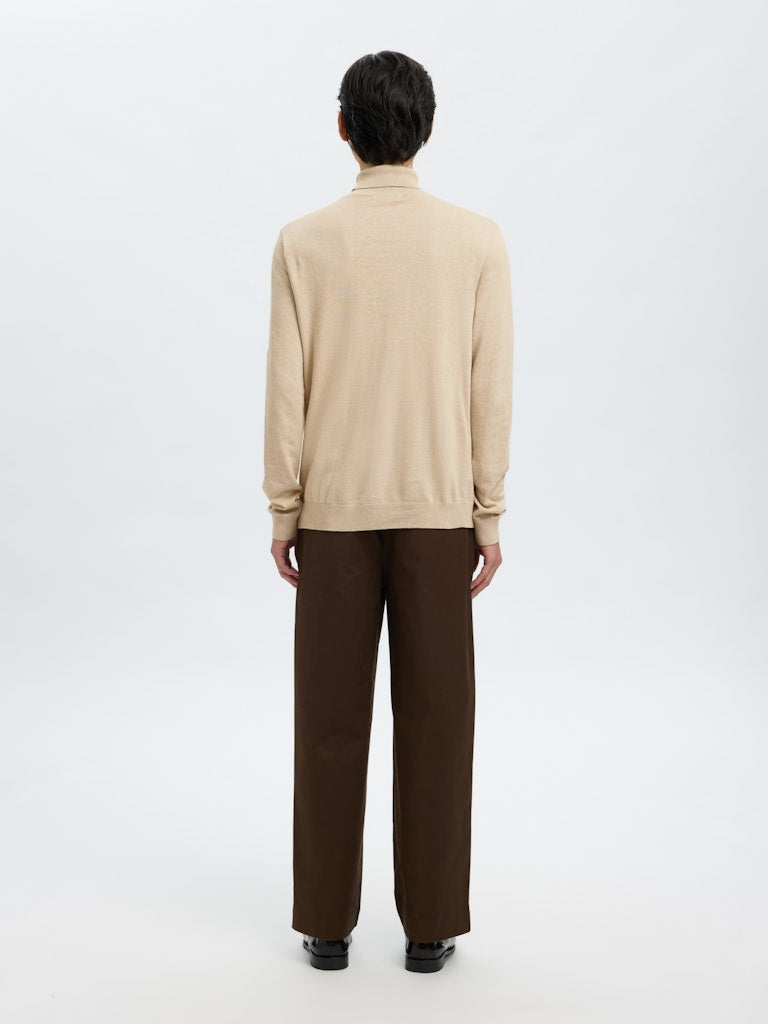 Selected homme Herren Pullover Oatme