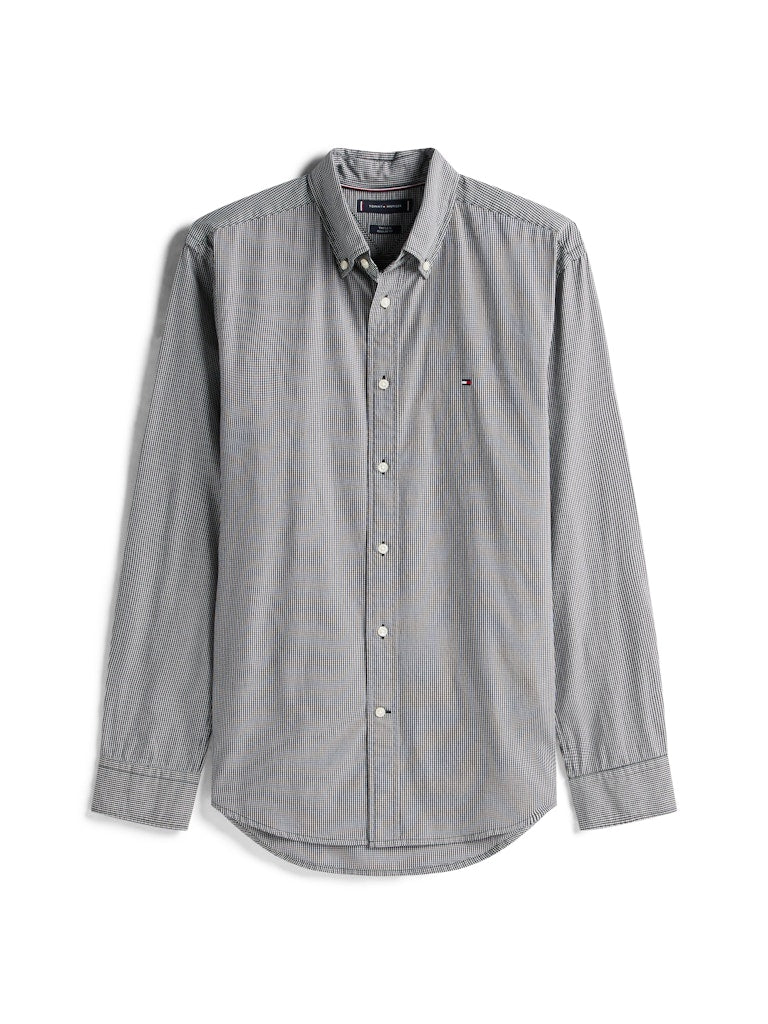 Tommy Hilfiger Herren Hemden Og Grey