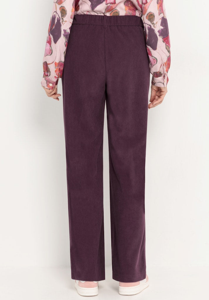 Bianca Damen Hosen Mulberry