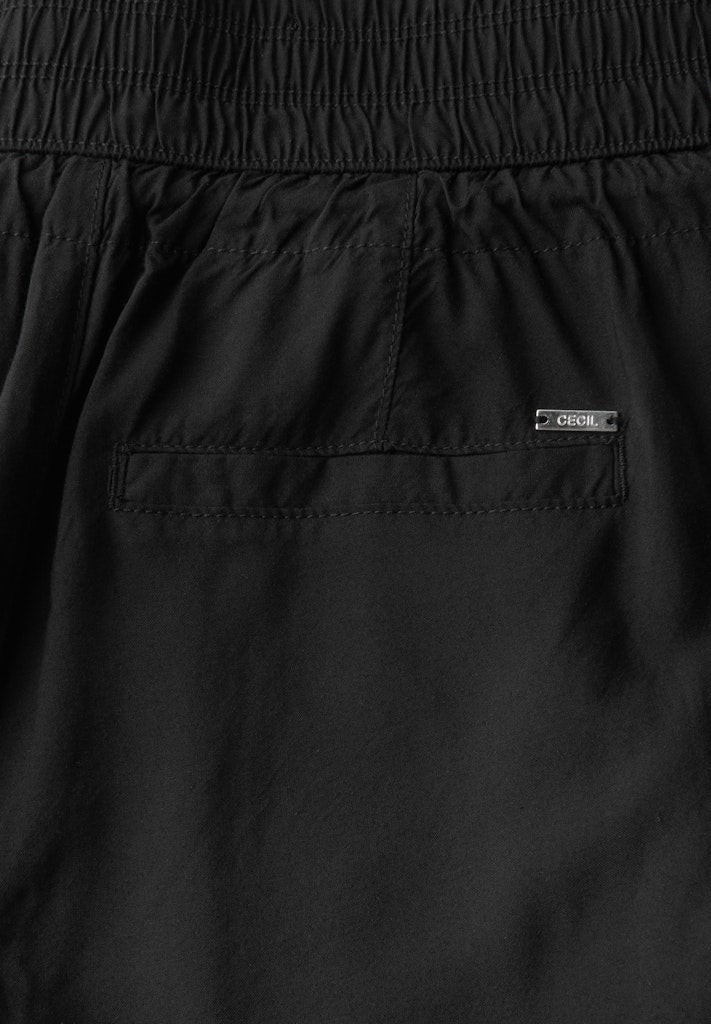 Cecil Damen Hosen Black