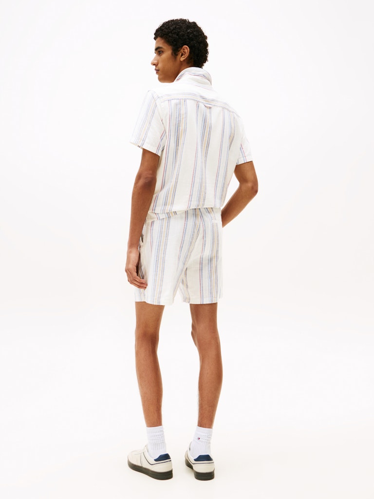 Tommy Jeans Herren Shorts Ybh White