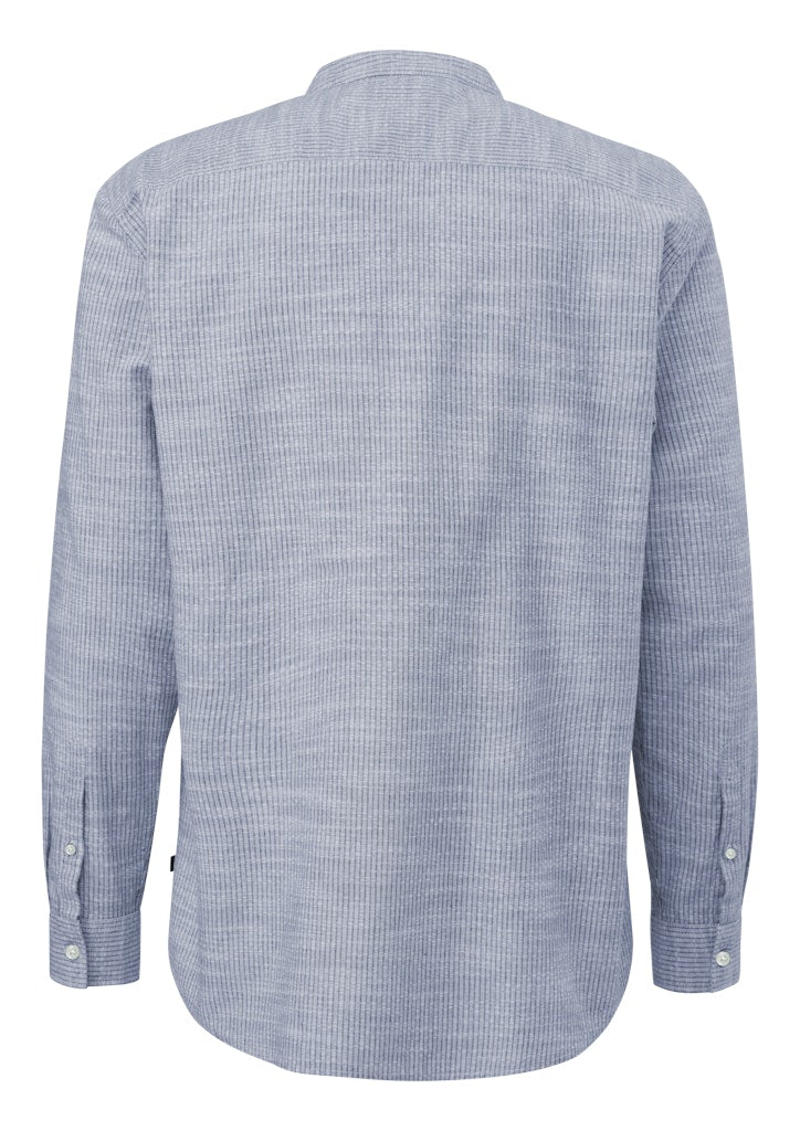 QS by S.Oliver Herren Hemden lang Blue