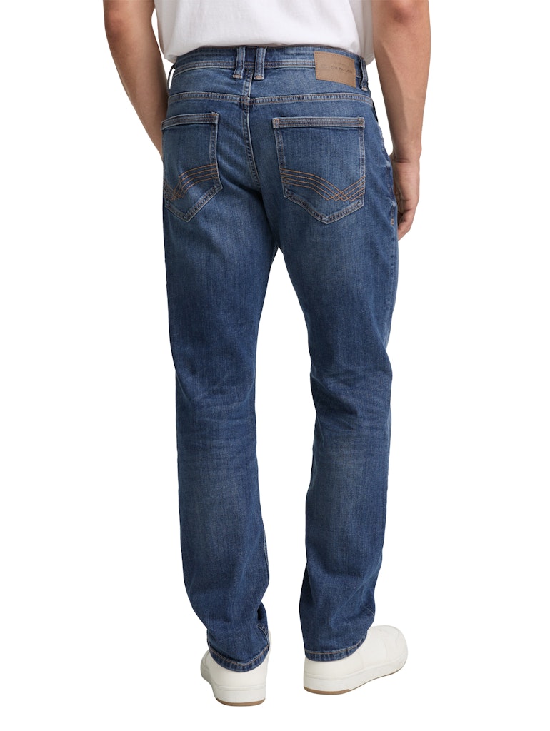 Tom Tailor Herren Jeans Used Mid Stone