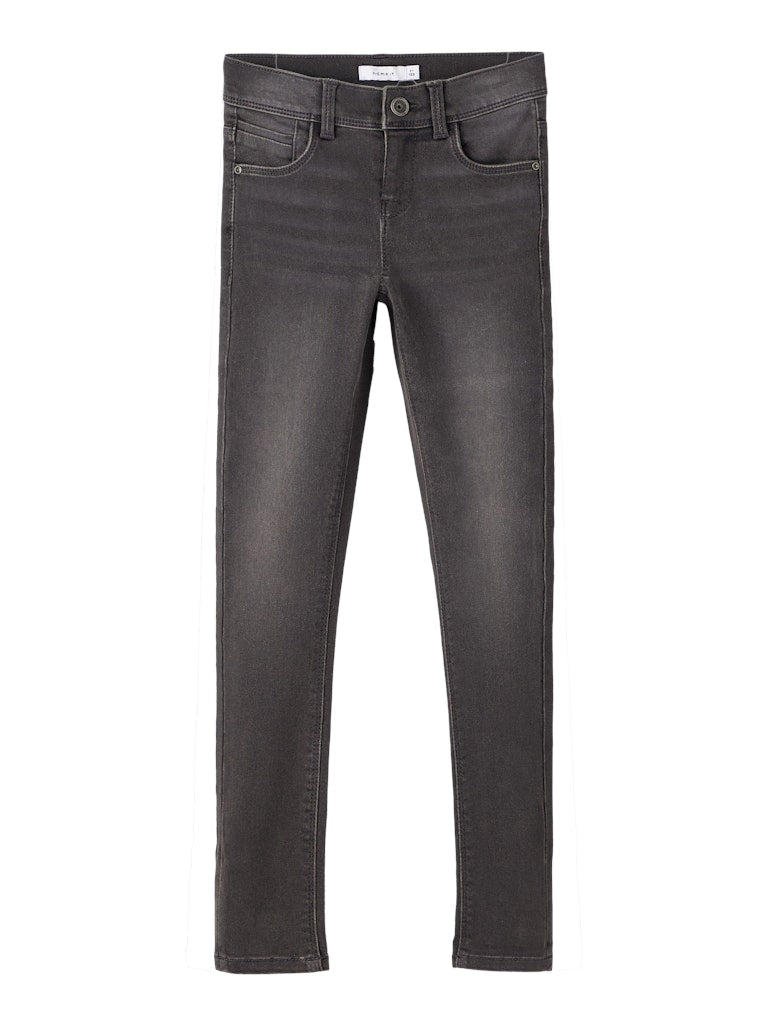Name it Mädchen Hosen, Jeans & Leggings Dark Grey Denim