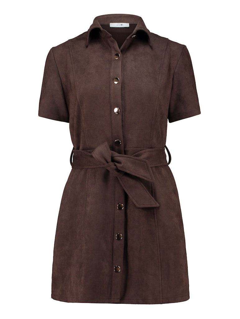 Haily's Damen Kleider Dchocolate