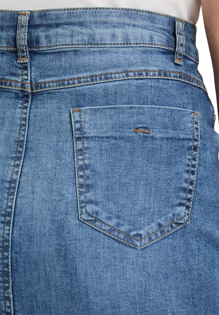 Cartoon Damen Rcke Dark Blue Denim