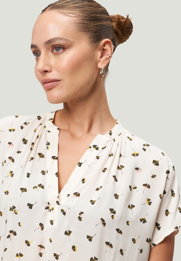 Zero Damen Blusen Creamkhaki
