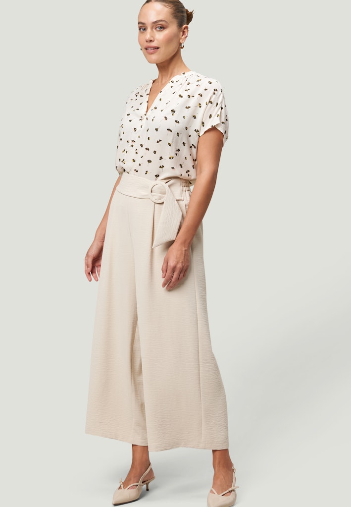 Zero Damen Blusen Creamkhaki
