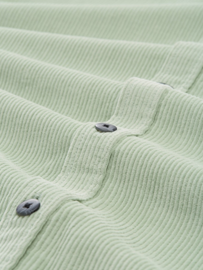 Tom Tailor denim Herren Hemden lang Fresh Mint Gree