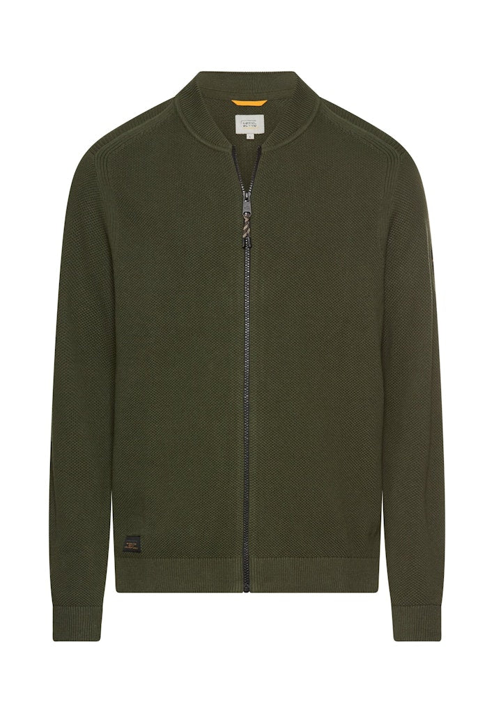 Camel active Herren Strickjacken Forest Green