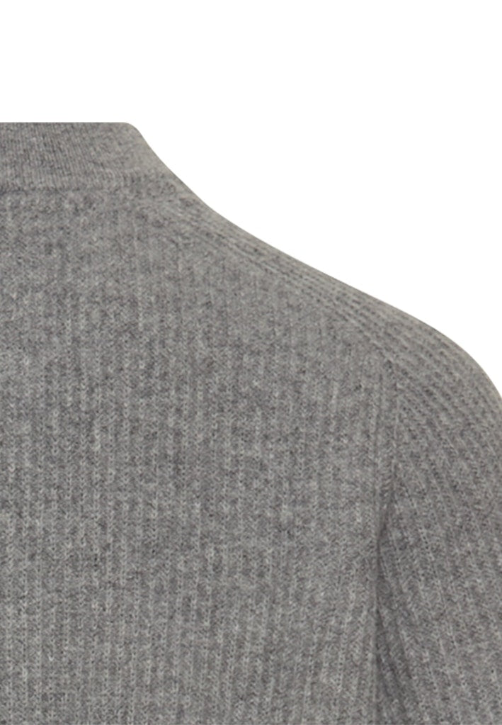 Camel active Herren Strickjacken Grey Melange