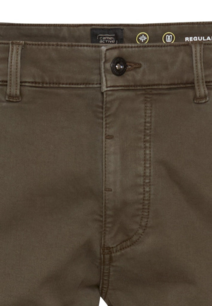 Camel active Herren Hosen Dark Brown