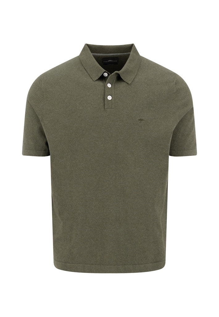 Fynch-Hatton Herren Pullover Dark Khaki