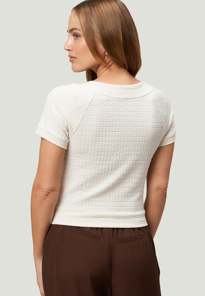 Zero Damen T-Shirts Eggnog