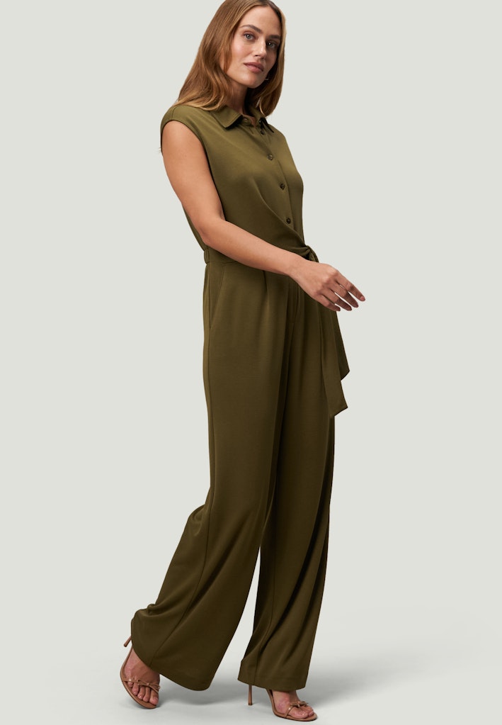 Zero Damen Hosenanzüge Dark Olive