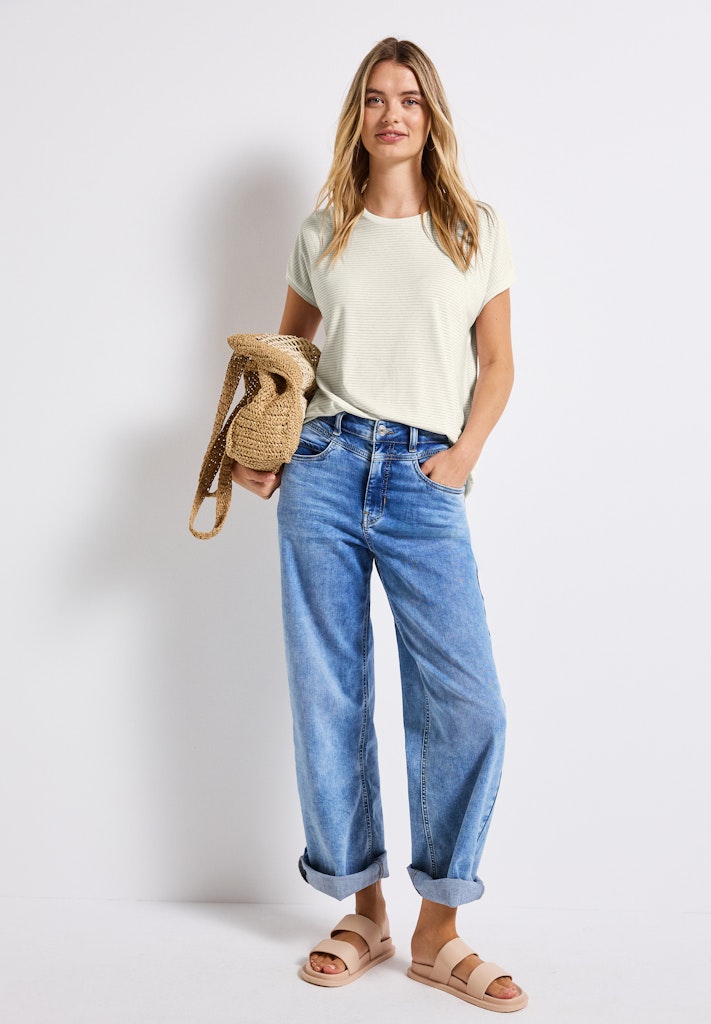 Street One Damen T-Shirts Off White