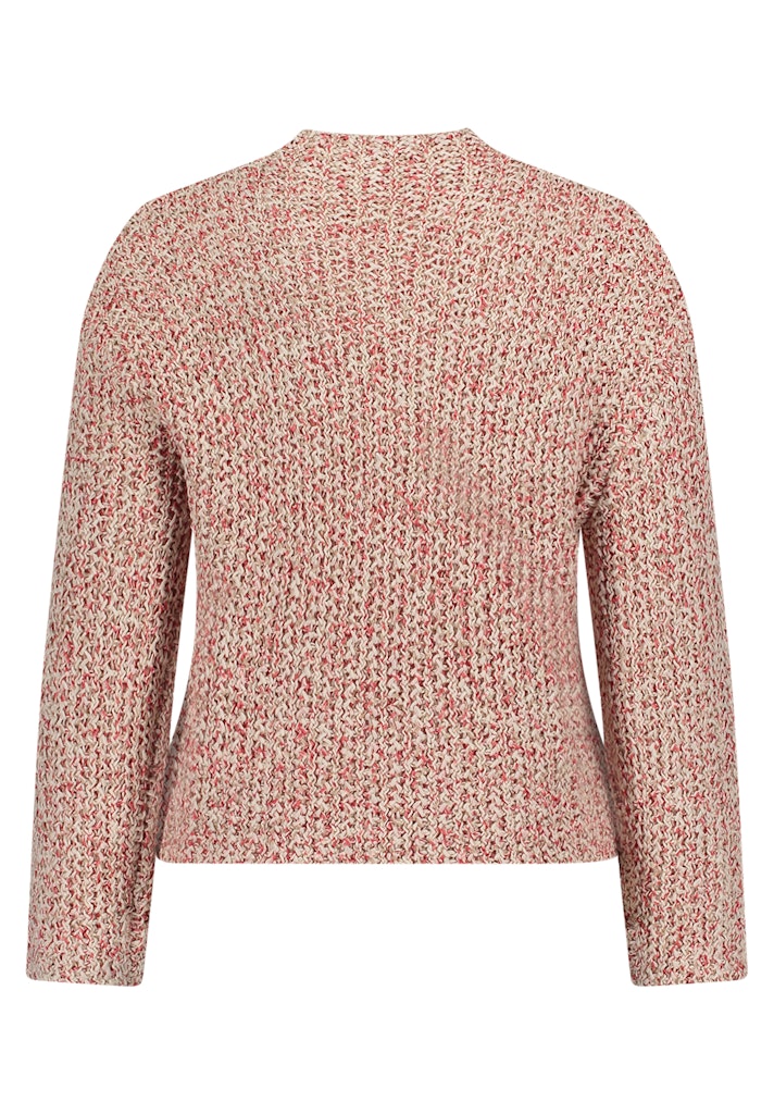 Betty & Co Damen Pullover Nature/Red