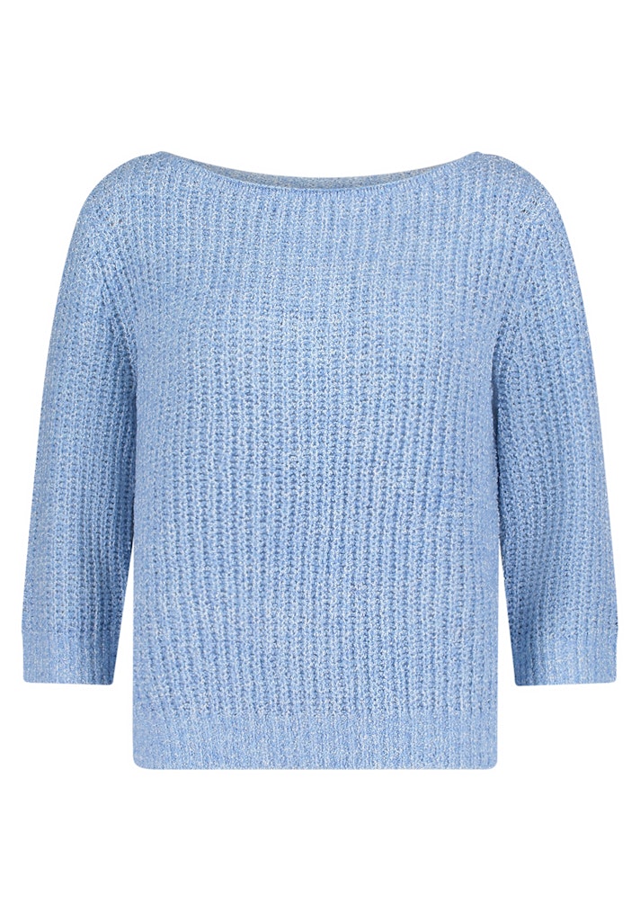 Betty & Co Damen Pullover Blue Melange