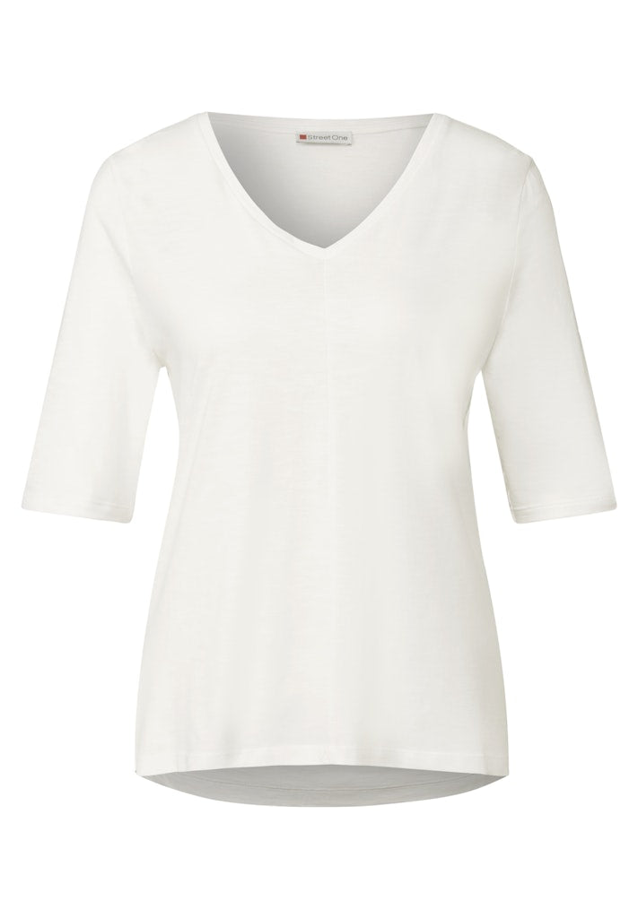 Street One Damen T-Shirts Off White