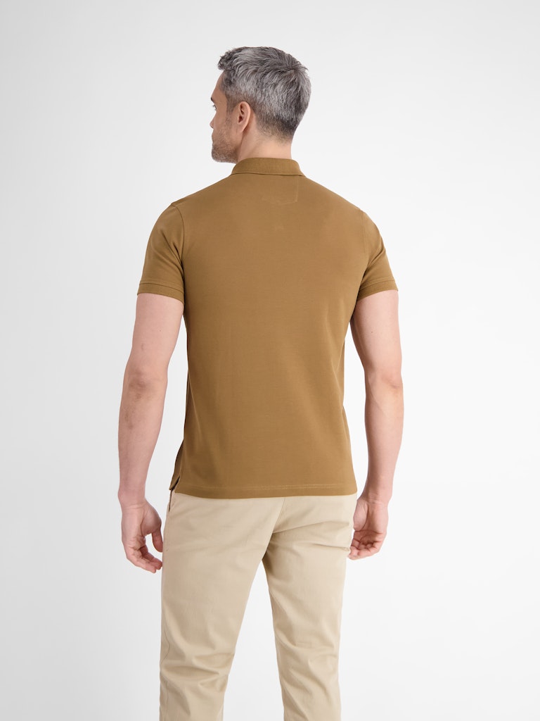 Lerros Herren Polo-Shirts Light Coffee
