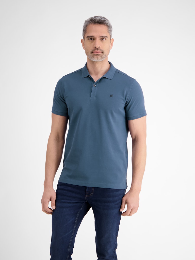 Lerros Herren Polo-Shirts Storm Blue