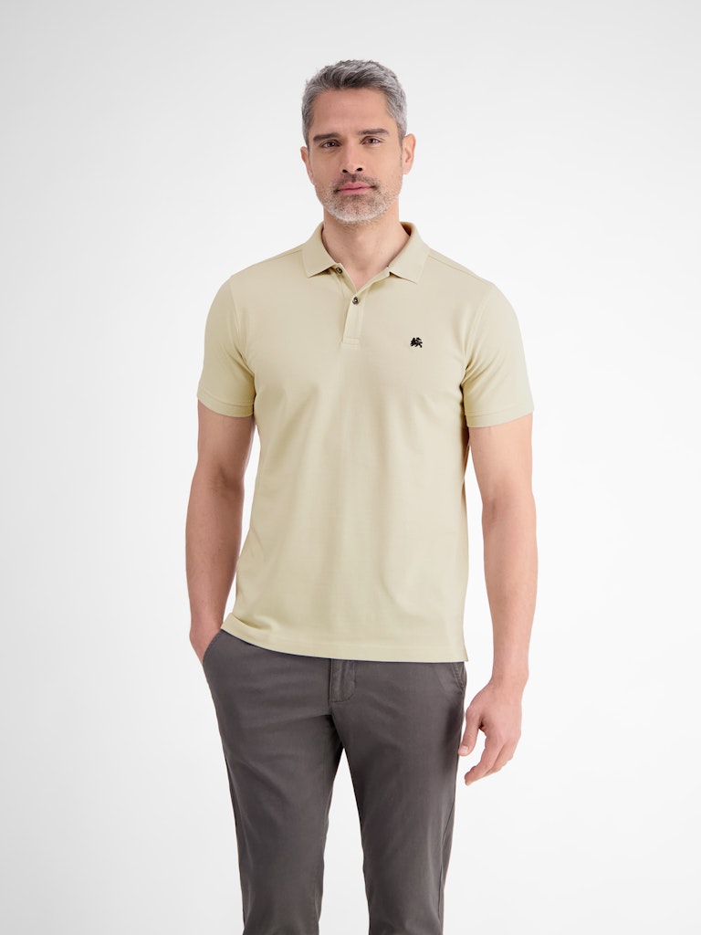Lerros Herren Polo-Shirts Foam White