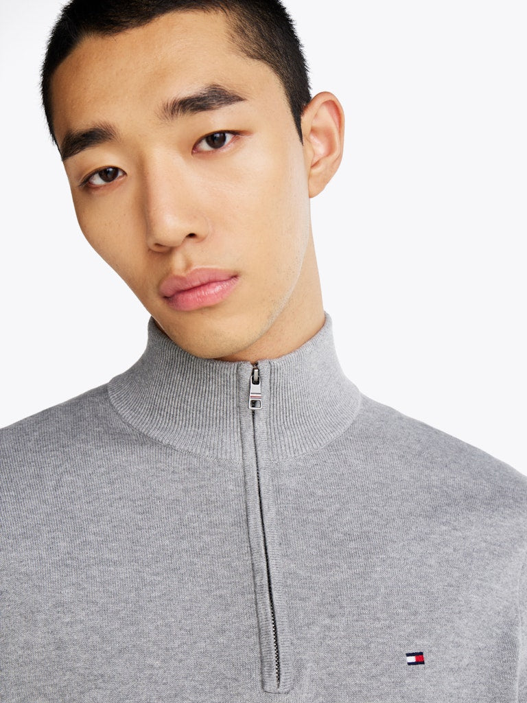 Tommy Hilfiger Herren Pullover P Grey