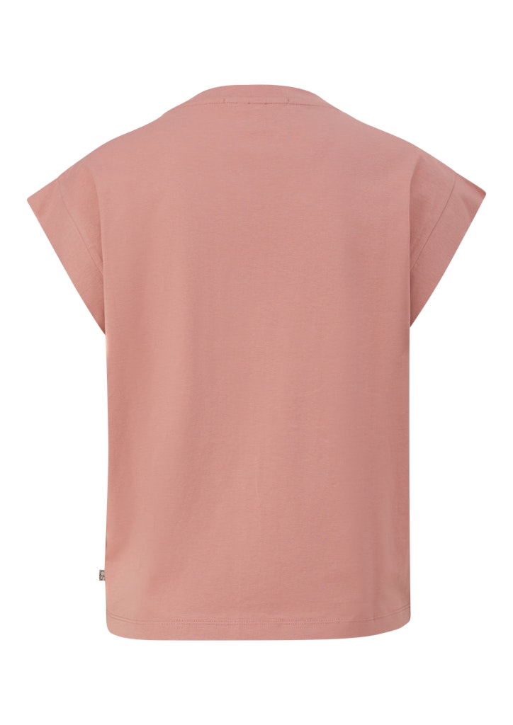 QS by S.Oliver Damen T-Shirts Lilac/Pink