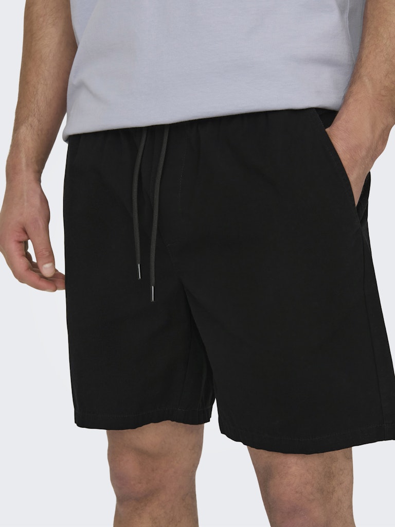 Only & Sons Herren Shorts Black