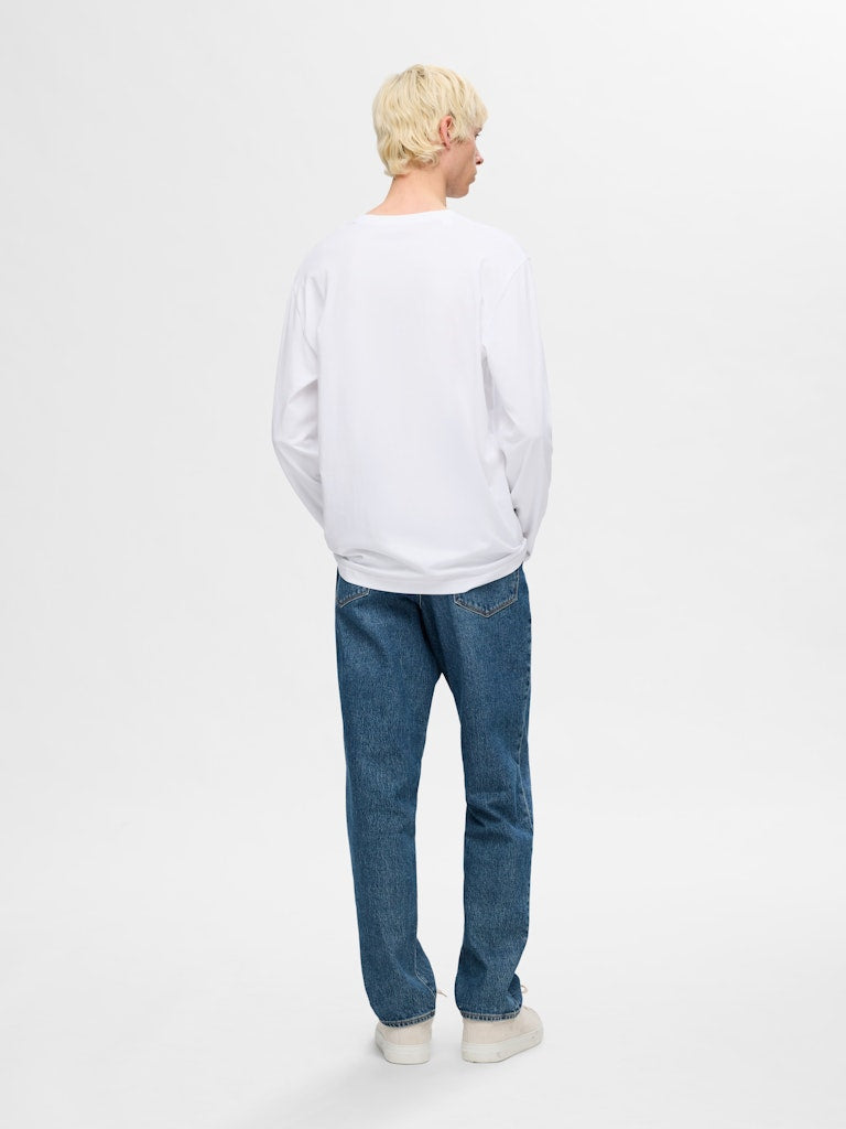 Selected homme Herren T-Shirts kurz Bright W